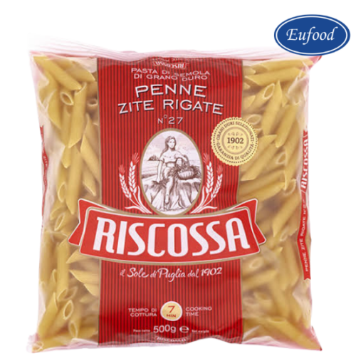 Mì ý Riscossa - Mì Penne Zite Rigate N. 27