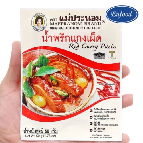 Gia Vị Cà Ri Đỏ Nhãn Hiệu Maepranom