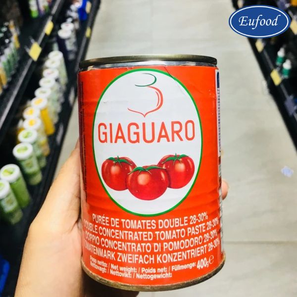 Cà Chua Xay Nhuyễn 28-30% Nhãn Hiệu Giaguaro - Ảnh 2