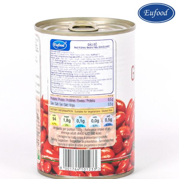 Đậu Đỏ - Red Kidney Beans Hiệu Giaguaro - Ảnh 3