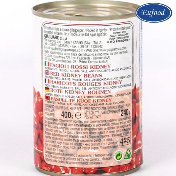 Đậu Đỏ - Red Kidney Beans Hiệu Giaguaro - Ảnh 2