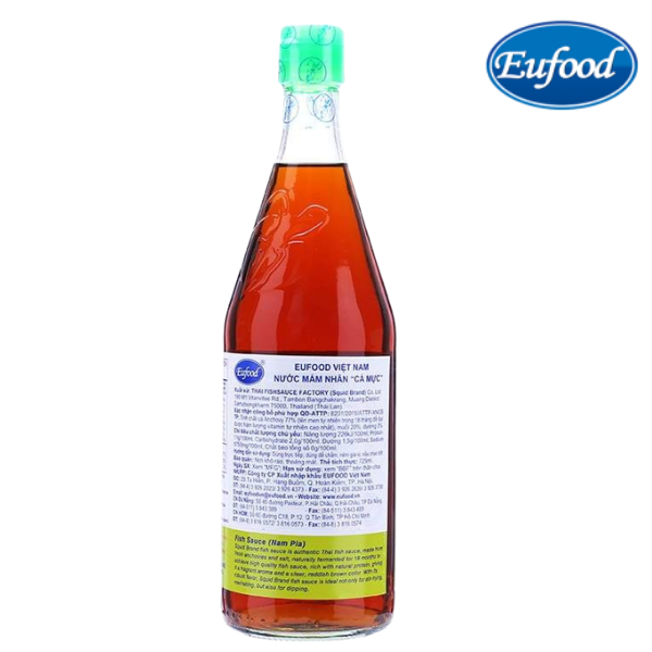 Nước mắm nhãn Cá Mực - SQUIDBRAND - Ảnh 5